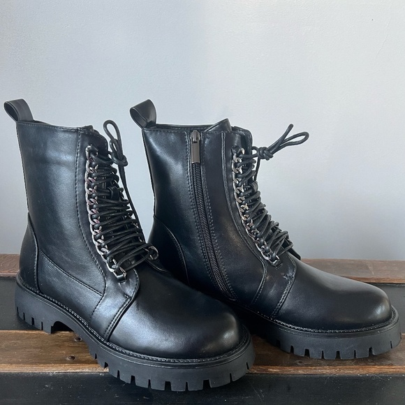 BOOTS! MOTO, COMBAT, CHUNKY - Picture 6 of 13